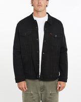 Vintage, Levi's, Denim, Jacket, The Real Deal, size extra large, colour Black, newtown, sydney, australia, thrift store, opshop, preloved, secondhand, sustainable, retro, antique, 70s, 80s, 90s, 2000s, 00s, fashion, clothing, streetwear, trendy, garment, style, boutique, store, shop, archive, sale, cheap, best, top, Jackets