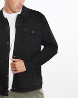 Vintage, Levi's, Denim, Jacket, The Real Deal, size extra large, colour Black, newtown, sydney, australia, thrift store, opshop, preloved, secondhand, sustainable, retro, antique, 70s, 80s, 90s, 2000s, 00s, fashion, clothing, streetwear, trendy, garment, style, boutique, store, shop, archive, sale, cheap, best, top, Jackets