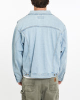 Vintage, Wrangler, Denim, Jacket, The Real Deal, size extra large, colour Blue, newtown, sydney, australia, thrift store, opshop, preloved, secondhand, sustainable, retro, antique, 70s, 80s, 90s, 2000s, 00s, fashion, clothing, streetwear, trendy, garment, style, boutique, store, shop, archive, sale, cheap, best, top, Jackets