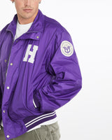 Vintage, Hanshin, University, Coaches, Jacket, The Real Deal, size extra large, colour Purple, newtown, sydney, australia, thrift store, opshop, preloved, secondhand, sustainable, retro, antique, 70s, 80s, 90s, 2000s, 00s, fashion, clothing, streetwear, trendy, garment, style, boutique, store, shop, archive, sale, cheap, best, top, Jackets