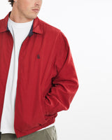 Vintage, 90s, Nautica, Harrington, Jacket, The Real Deal, size extra large, colour Red, newtown, sydney, australia, thrift store, opshop, preloved, secondhand, sustainable, retro, antique, 70s, 80s, 90s, 2000s, 00s, fashion, clothing, streetwear, trendy, garment, style, boutique, store, shop, archive, sale, cheap, best, top, Jackets
