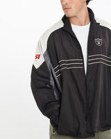 Vintage, NFL, Oakland, Raiders, Jacket, The Real Deal, size extra large, colour Multicolour, newtown, sydney, australia, thrift store, opshop, preloved, secondhand, sustainable, retro, antique, 70s, 80s, 90s, 2000s, 00s, fashion, clothing, streetwear, trendy, garment, style, boutique, store, shop, archive, sale, cheap, best, top, Jackets