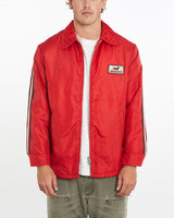 Vintage, 70s, Johnson, Coaches, Jacket, The Real Deal, size extra large, colour Red, newtown, sydney, australia, thrift store, opshop, preloved, secondhand, sustainable, retro, antique, 70s, 80s, 90s, 2000s, 00s, fashion, clothing, streetwear, trendy, garment, style, boutique, store, shop, archive, sale, cheap, best, top, Jackets