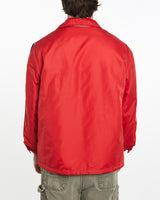 Vintage, 70s, Johnson, Coaches, Jacket, The Real Deal, size extra large, colour Red, newtown, sydney, australia, thrift store, opshop, preloved, secondhand, sustainable, retro, antique, 70s, 80s, 90s, 2000s, 00s, fashion, clothing, streetwear, trendy, garment, style, boutique, store, shop, archive, sale, cheap, best, top, Jackets