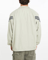 Vintage, Adidas, Jacket, The Real Deal, size extra large, colour Beige, newtown, sydney, australia, thrift store, opshop, preloved, secondhand, sustainable, retro, antique, 70s, 80s, 90s, 2000s, 00s, fashion, clothing, streetwear, trendy, garment, style, boutique, store, shop, archive, sale, cheap, best, top, Jackets