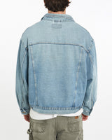 Vintage, Wrangler, Denim, Jacket, The Real Deal, size double extra large, colour Blue, newtown, sydney, australia, thrift store, opshop, preloved, secondhand, sustainable, retro, antique, 70s, 80s, 90s, 2000s, 00s, fashion, clothing, streetwear, trendy, garment, style, boutique, store, shop, archive, sale, cheap, best, top, Jackets