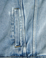 Vintage, Wrangler, Denim, Jacket, The Real Deal, size double extra large, colour Blue, newtown, sydney, australia, thrift store, opshop, preloved, secondhand, sustainable, retro, antique, 70s, 80s, 90s, 2000s, 00s, fashion, clothing, streetwear, trendy, garment, style, boutique, store, shop, archive, sale, cheap, best, top, Jackets