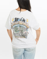 Vintage, 1996, Harley, Davidson, Olympics, Tee, The Real Deal, size small, colour White, newtown, sydney, australia, thrift store, opshop, preloved, secondhand, sustainable, retro, antique, 70s, 80s, 90s, 2000s, 00s, fashion, clothing, streetwear, trendy, garment, style, boutique, store, shop, archive, sale, cheap, best, top, T-Shirts