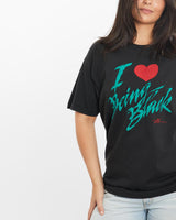 Vintage, 1986, I, Love, Being, Black, Tee, The Real Deal, size small, colour Black, newtown, sydney, australia, thrift store, opshop, preloved, secondhand, sustainable, retro, antique, 70s, 80s, 90s, 2000s, 00s, fashion, clothing, streetwear, trendy, garment, style, boutique, store, shop, archive, sale, cheap, best, top, T-Shirts
