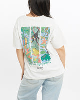 Vintage, 90s, Save, The, Rainforest, Wildlife, Tee, The Real Deal, size small, colour White, newtown, sydney, australia, thrift store, opshop, preloved, secondhand, sustainable, retro, antique, 70s, 80s, 90s, 2000s, 00s, fashion, clothing, streetwear, trendy, garment, style, boutique, store, shop, archive, sale, cheap, best, top, T-Shirts