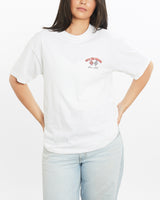 Vintage, Vette, Vues, Magazine, Racing, Tee, The Real Deal, size small, colour White, newtown, sydney, australia, thrift store, opshop, preloved, secondhand, sustainable, retro, antique, 70s, 80s, 90s, 2000s, 00s, fashion, clothing, streetwear, trendy, garment, style, boutique, store, shop, archive, sale, cheap, best, top, T-Shirts