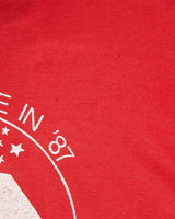 Vintage, 1987, Day, Camp, Tee, The Real Deal, size small, colour Red, newtown, sydney, australia, thrift store, opshop, preloved, secondhand, sustainable, retro, antique, 70s, 80s, 90s, 2000s, 00s, fashion, clothing, streetwear, trendy, garment, style, boutique, store, shop, archive, sale, cheap, best, top, T-Shirts