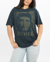 Vintage, Che, Guevara, Tee, The Real Deal, size small, colour Navy, newtown, sydney, australia, thrift store, opshop, preloved, secondhand, sustainable, retro, antique, 70s, 80s, 90s, 2000s, 00s, fashion, clothing, streetwear, trendy, garment, style, boutique, store, shop, archive, sale, cheap, best, top, T-Shirts