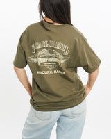 Vintage, Harley, Davidson, Tee, The Real Deal, size medium, colour Green, newtown, sydney, australia, thrift store, opshop, preloved, secondhand, sustainable, retro, antique, 70s, 80s, 90s, 2000s, 00s, fashion, clothing, streetwear, trendy, garment, style, boutique, store, shop, archive, sale, cheap, best, top, T-Shirts