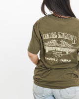 Vintage, Harley, Davidson, Tee, The Real Deal, size medium, colour Green, newtown, sydney, australia, thrift store, opshop, preloved, secondhand, sustainable, retro, antique, 70s, 80s, 90s, 2000s, 00s, fashion, clothing, streetwear, trendy, garment, style, boutique, store, shop, archive, sale, cheap, best, top, T-Shirts