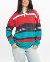 Vintage, Izod, Rugby, Shirt, The Real Deal, size medium, colour Multicolour, newtown, sydney, australia, thrift store, opshop, preloved, secondhand, sustainable, retro, antique, 70s, 80s, 90s, 2000s, 00s, fashion, clothing, streetwear, trendy, garment, style, boutique, store, shop, archive, sale, cheap, best, top, Shirts