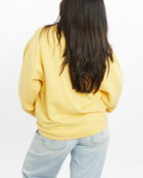 Vintage, 90s, Guess, Jeans, Sweatshirt, The Real Deal, size large, colour Yellow, newtown, sydney, australia, thrift store, opshop, preloved, secondhand, sustainable, retro, antique, 70s, 80s, 90s, 2000s, 00s, fashion, clothing, streetwear, trendy, garment, style, boutique, store, shop, archive, sale, cheap, best, top, Sweats and hoodies
