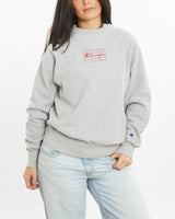 Vintage, 90s, Champion, Sweatshirt, The Real Deal, size small, colour Grey, newtown, sydney, australia, thrift store, opshop, preloved, secondhand, sustainable, retro, antique, 70s, 80s, 90s, 2000s, 00s, fashion, clothing, streetwear, trendy, garment, style, boutique, store, shop, archive, sale, cheap, best, top, Sweats and hoodies