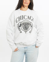Vintage, 1993, MLB, Chicago, White, Sox, Sweatshirt, The Real Deal, size medium, colour White, newtown, sydney, australia, thrift store, opshop, preloved, secondhand, sustainable, retro, antique, 70s, 80s, 90s, 2000s, 00s, fashion, clothing, streetwear, trendy, garment, style, boutique, store, shop, archive, sale, cheap, best, top, Sweats and hoodies