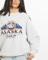 Vintage, Carnival, Alaska, Turtle, Neck, Sweatshirt, The Real Deal, size large, colour Grey, newtown, sydney, australia, thrift store, opshop, preloved, secondhand, sustainable, retro, antique, 70s, 80s, 90s, 2000s, 00s, fashion, clothing, streetwear, trendy, garment, style, boutique, store, shop, archive, sale, cheap, best, top, Sweats and hoodies