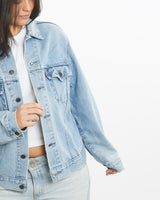 Vintage, Levi's, Denim, Jacket, The Real Deal, size small, colour Blue, newtown, sydney, australia, thrift store, opshop, preloved, secondhand, sustainable, retro, antique, 70s, 80s, 90s, 2000s, 00s, fashion, clothing, streetwear, trendy, garment, style, boutique, store, shop, archive, sale, cheap, best, top, Jackets