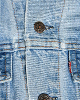 Vintage, Levi's, Denim, Jacket, The Real Deal, size small, colour Blue, newtown, sydney, australia, thrift store, opshop, preloved, secondhand, sustainable, retro, antique, 70s, 80s, 90s, 2000s, 00s, fashion, clothing, streetwear, trendy, garment, style, boutique, store, shop, archive, sale, cheap, best, top, Jackets