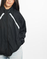 Vintage, Nike, Tech, Windbreaker, Jacket, The Real Deal, size small, colour Black, newtown, sydney, australia, thrift store, opshop, preloved, secondhand, sustainable, retro, antique, 70s, 80s, 90s, 2000s, 00s, fashion, clothing, streetwear, trendy, garment, style, boutique, store, shop, archive, sale, cheap, best, top, Jackets