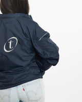 Vintage, Tommy, Hilfiger, Jeans, Athletics, Windbreaker, Jacket, The Real Deal, size small, colour Navy, newtown, sydney, australia, thrift store, opshop, preloved, secondhand, sustainable, retro, antique, 70s, 80s, 90s, 2000s, 00s, fashion, clothing, streetwear, trendy, garment, style, boutique, store, shop, archive, sale, cheap, best, top, Jackets