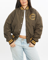 Vintage, 70s, Bomber, Jacket, The Real Deal, size medium, colour Brown, newtown, sydney, australia, thrift store, opshop, preloved, secondhand, sustainable, retro, antique, 70s, 80s, 90s, 2000s, 00s, fashion, clothing, streetwear, trendy, garment, style, boutique, store, shop, archive, sale, cheap, best, top, Jackets
