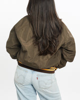 Vintage, 70s, Bomber, Jacket, The Real Deal, size medium, colour Brown, newtown, sydney, australia, thrift store, opshop, preloved, secondhand, sustainable, retro, antique, 70s, 80s, 90s, 2000s, 00s, fashion, clothing, streetwear, trendy, garment, style, boutique, store, shop, archive, sale, cheap, best, top, Jackets