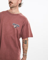 Vintage, 90s, Honolulu, Hawaii, Surf, Tee, The Real Deal, size large, colour Burgundy, newtown, sydney, australia, thrift store, opshop, preloved, secondhand, sustainable, retro, antique, 70s, 80s, 90s, 2000s, 00s, fashion, clothing, streetwear, trendy, garment, style, boutique, store, shop, archive, sale, cheap, best, top, T-Shirts