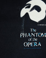 Vintage, 1986, Phantom, Of, The, Opera, Tee, The Real Deal, size medium, colour Black, newtown, sydney, australia, thrift store, opshop, preloved, secondhand, sustainable, retro, antique, 70s, 80s, 90s, 2000s, 00s, fashion, clothing, streetwear, trendy, garment, style, boutique, store, shop, archive, sale, cheap, best, top, T-Shirts