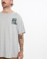 Vintage, 90s, Reebok, Above, The, Rim, Tee, The Real Deal, size large, colour Grey, newtown, sydney, australia, thrift store, opshop, preloved, secondhand, sustainable, retro, antique, 70s, 80s, 90s, 2000s, 00s, fashion, clothing, streetwear, trendy, garment, style, boutique, store, shop, archive, sale, cheap, best, top, T-Shirts