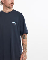 Vintage, Nautica, Tee, The Real Deal, size medium, colour Navy, newtown, sydney, australia, thrift store, opshop, preloved, secondhand, sustainable, retro, antique, 70s, 80s, 90s, 2000s, 00s, fashion, clothing, streetwear, trendy, garment, style, boutique, store, shop, archive, sale, cheap, best, top, T-Shirts