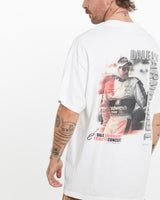 Vintage, Dale, Earnhardt, Tribute, Concert, Racing, Tee, The Real Deal, size medium, colour White, newtown, sydney, australia, thrift store, opshop, preloved, secondhand, sustainable, retro, antique, 70s, 80s, 90s, 2000s, 00s, fashion, clothing, streetwear, trendy, garment, style, boutique, store, shop, archive, sale, cheap, best, top, T-Shirts