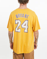 Vintage, NBA, Los, Angeles, Lakers, Kobe, Bryant', Tee, The Real Deal, size large, colour Yellow, newtown, sydney, australia, thrift store, opshop, preloved, secondhand, sustainable, retro, antique, 70s, 80s, 90s, 2000s, 00s, fashion, clothing, streetwear, trendy, garment, style, boutique, store, shop, archive, sale, cheap, best, top, T-Shirts