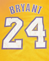 Vintage, NBA, Los, Angeles, Lakers, Kobe, Bryant', Tee, The Real Deal, size large, colour Yellow, newtown, sydney, australia, thrift store, opshop, preloved, secondhand, sustainable, retro, antique, 70s, 80s, 90s, 2000s, 00s, fashion, clothing, streetwear, trendy, garment, style, boutique, store, shop, archive, sale, cheap, best, top, T-Shirts