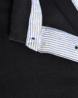 Vintage, Tommy, Hilfiger, Long, Sleeve, Polo, Shirt, The Real Deal, size large, colour Black, newtown, sydney, australia, thrift store, opshop, preloved, secondhand, sustainable, retro, antique, 70s, 80s, 90s, 2000s, 00s, fashion, clothing, streetwear, trendy, garment, style, boutique, store, shop, archive, sale, cheap, best, top, Shirts