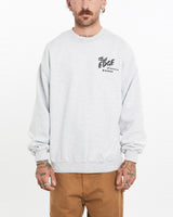 Vintage, Honda, Suzuki, "On, The, Edge", Sweatshirt, The Real Deal, size medium, colour Grey, newtown, sydney, australia, thrift store, opshop, preloved, secondhand, sustainable, retro, antique, 70s, 80s, 90s, 2000s, 00s, fashion, clothing, streetwear, trendy, garment, style, boutique, store, shop, archive, sale, cheap, best, top, Sweats and hoodies
