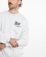 Vintage, Honda, Suzuki, "On, The, Edge", Sweatshirt, The Real Deal, size medium, colour Grey, newtown, sydney, australia, thrift store, opshop, preloved, secondhand, sustainable, retro, antique, 70s, 80s, 90s, 2000s, 00s, fashion, clothing, streetwear, trendy, garment, style, boutique, store, shop, archive, sale, cheap, best, top, Sweats and hoodies