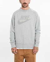 Vintage, Nike, Sweatshirt, The Real Deal, size medium, colour Grey, newtown, sydney, australia, thrift store, opshop, preloved, secondhand, sustainable, retro, antique, 70s, 80s, 90s, 2000s, 00s, fashion, clothing, streetwear, trendy, garment, style, boutique, store, shop, archive, sale, cheap, best, top, Sweats and hoodies