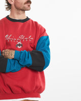 Vintage, 90s, Ohio, State, Buckeyes, Sweatshirt, The Real Deal, size medium, colour Red, newtown, sydney, australia, thrift store, opshop, preloved, secondhand, sustainable, retro, antique, 70s, 80s, 90s, 2000s, 00s, fashion, clothing, streetwear, trendy, garment, style, boutique, store, shop, archive, sale, cheap, best, top, Sweats and hoodies