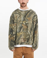 Vintage, Realtree, Camo, Sweatshirt, The Real Deal, size large, colour Camouflage, newtown, sydney, australia, thrift store, opshop, preloved, secondhand, sustainable, retro, antique, 70s, 80s, 90s, 2000s, 00s, fashion, clothing, streetwear, trendy, garment, style, boutique, store, shop, archive, sale, cheap, best, top, Sweats and hoodies