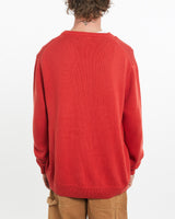 Vintage, Chaps, Ralph, Lauren, Knit, Sweater, The Real Deal, size large, colour Red, newtown, sydney, australia, thrift store, opshop, preloved, secondhand, sustainable, retro, antique, 70s, 80s, 90s, 2000s, 00s, fashion, clothing, streetwear, trendy, garment, style, boutique, store, shop, archive, sale, cheap, best, top, Sweats and hoodies