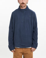 Vintage, The, North, Face, Quarter, Zip, Fleece, Sweatshirt, The Real Deal, size large, colour Navy, newtown, sydney, australia, thrift store, opshop, preloved, secondhand, sustainable, retro, antique, 70s, 80s, 90s, 2000s, 00s, fashion, clothing, streetwear, trendy, garment, style, boutique, store, shop, archive, sale, cheap, best, top, Sweats and hoodies