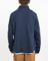 Vintage, The, North, Face, Quarter, Zip, Fleece, Sweatshirt, The Real Deal, size large, colour Navy, newtown, sydney, australia, thrift store, opshop, preloved, secondhand, sustainable, retro, antique, 70s, 80s, 90s, 2000s, 00s, fashion, clothing, streetwear, trendy, garment, style, boutique, store, shop, archive, sale, cheap, best, top, Sweats and hoodies