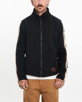 Vintage, Harley, Davidson, Full, Zip, Fleece, Jacket, The Real Deal, size medium, colour Black, newtown, sydney, australia, thrift store, opshop, preloved, secondhand, sustainable, retro, antique, 70s, 80s, 90s, 2000s, 00s, fashion, clothing, streetwear, trendy, garment, style, boutique, store, shop, archive, sale, cheap, best, top, Jackets