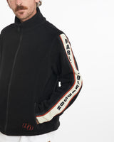 Vintage, Harley, Davidson, Full, Zip, Fleece, Jacket, The Real Deal, size medium, colour Black, newtown, sydney, australia, thrift store, opshop, preloved, secondhand, sustainable, retro, antique, 70s, 80s, 90s, 2000s, 00s, fashion, clothing, streetwear, trendy, garment, style, boutique, store, shop, archive, sale, cheap, best, top, Jackets