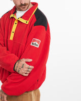Vintage, 90s, Marlboro, Cigarettes, Pullover, Fleece, Jacket, The Real Deal, size large, colour Red, newtown, sydney, australia, thrift store, opshop, preloved, secondhand, sustainable, retro, antique, 70s, 80s, 90s, 2000s, 00s, fashion, clothing, streetwear, trendy, garment, style, boutique, store, shop, archive, sale, cheap, best, top, Jackets
