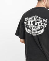 Vintage, 1995, Daytona, Beach, Bike, Week, Tee, The Real Deal, size extra large, colour Black, newtown, sydney, australia, thrift store, opshop, preloved, secondhand, sustainable, retro, antique, 70s, 80s, 90s, 2000s, 00s, fashion, clothing, streetwear, trendy, garment, style, boutique, store, shop, archive, sale, cheap, best, top, T-Shirts